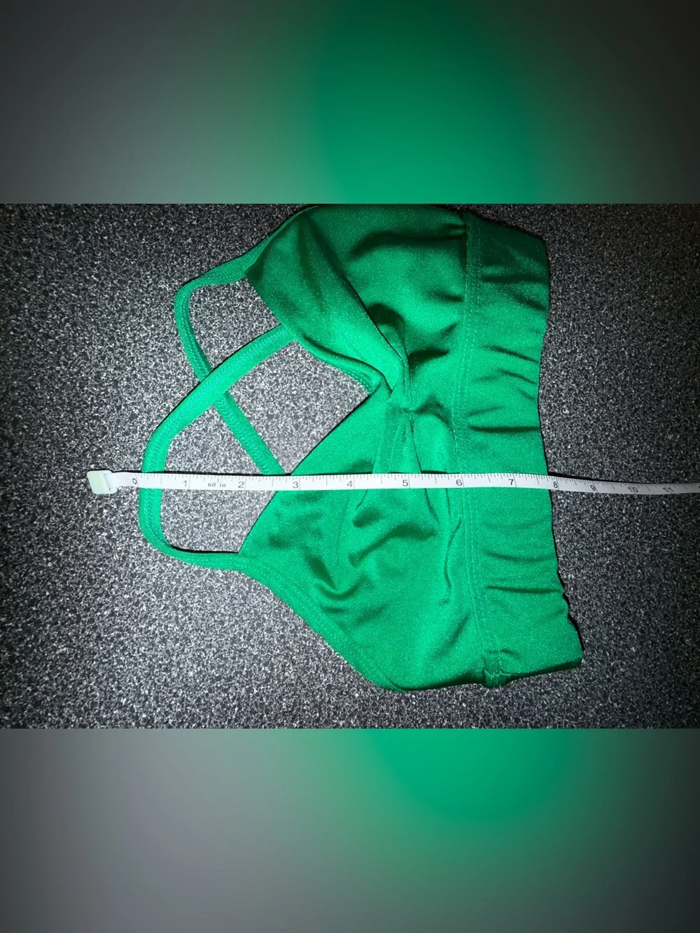 Tiger Friday Green Dance Bra Top Size Child Medium